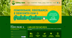 Desktop Screenshot of centralverde.com.br