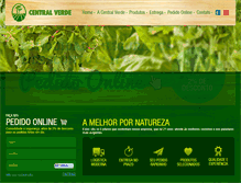 Tablet Screenshot of centralverde.com.br